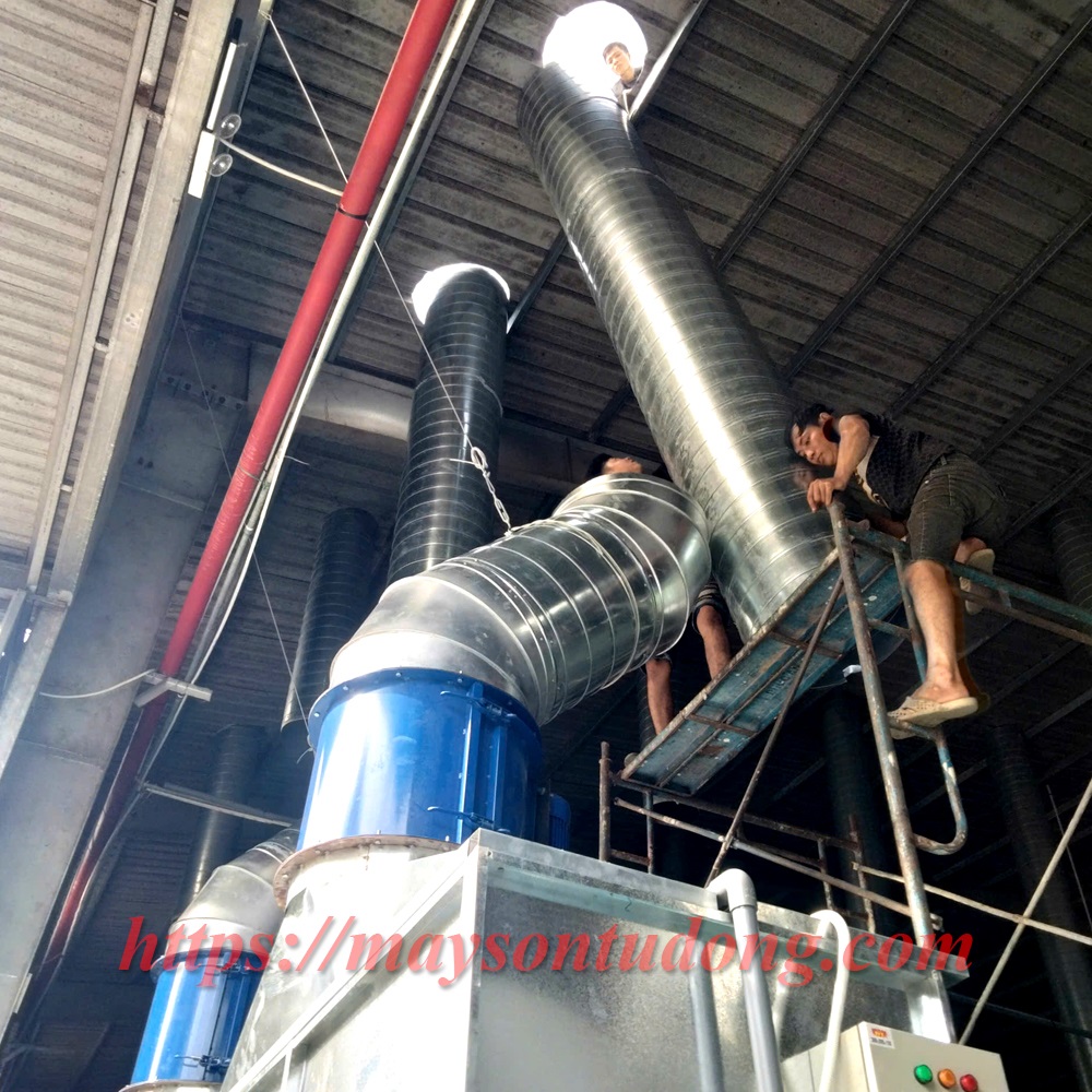 Buồng nước hút bụi sơn