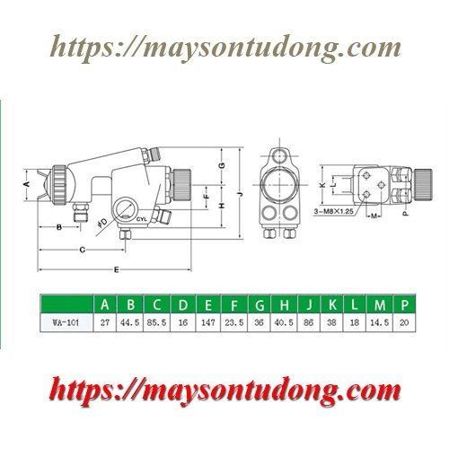 Súng Phun Sơn Tự Động - Hình ảnh 9