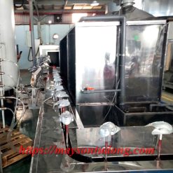 Dây Chuyền Sơn Tự Động Sơn UV Lên Xe Nhựa Đồ Chơi Tại Công Ty Long Thủy – Long An