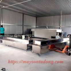 Dây Chuyền Phun Sơn Chai Lọ Tự Động